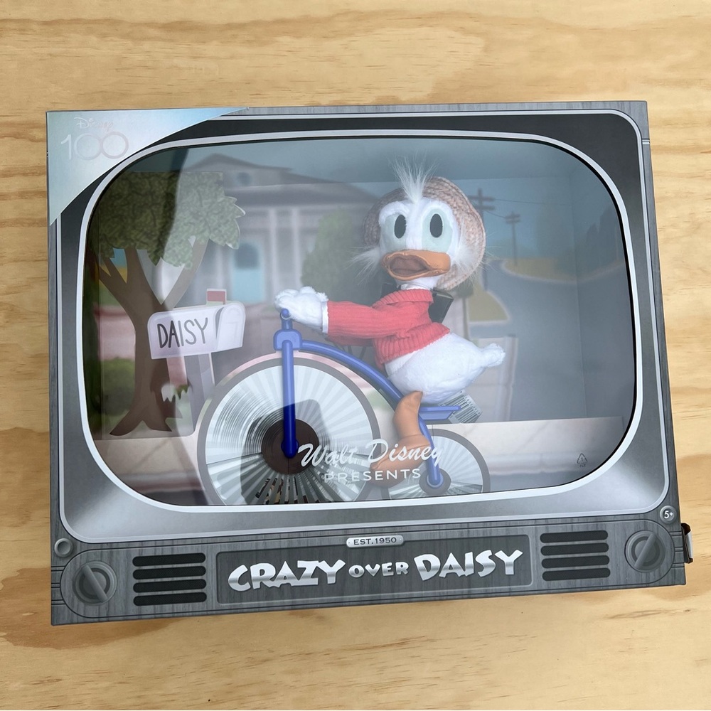 Disney100 Years of Wonder Walt Disney Presents “Crazy Over Daisy” Donald Duck